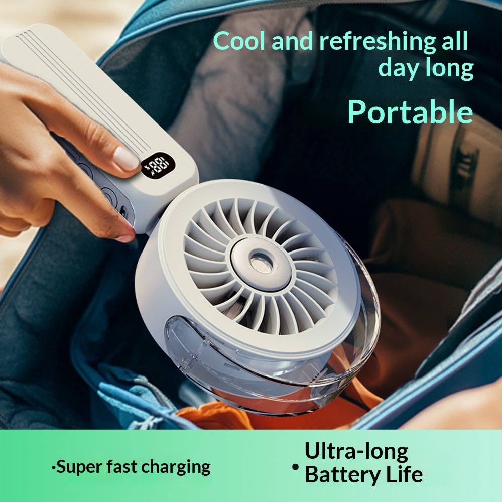High-speed Foldable Handheld Fan