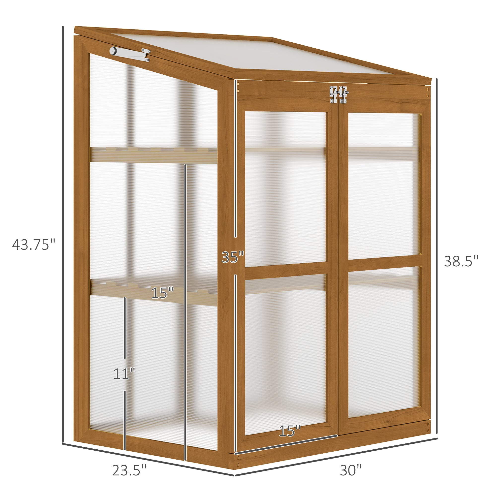Cold Frame Greenhouse Small Mini Planter Box