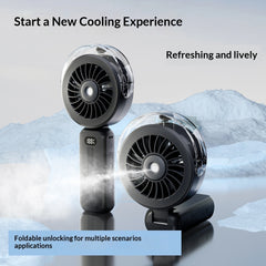 High-speed Foldable Handheld Fan