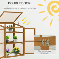 Cold Frame Greenhouse Small Mini Planter Box