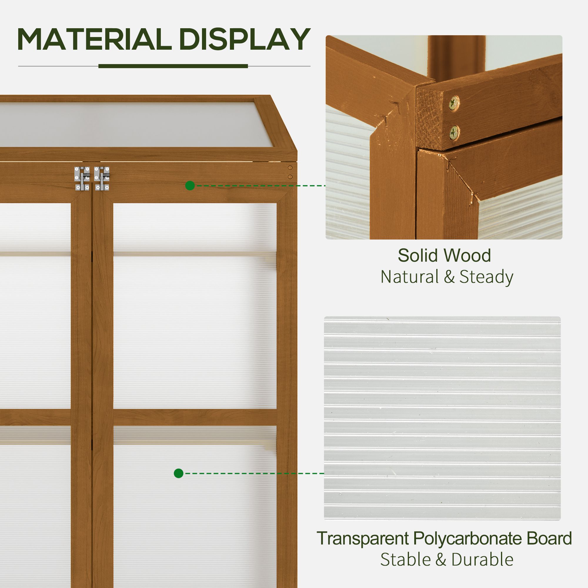 Cold Frame Greenhouse Small Mini Planter Box