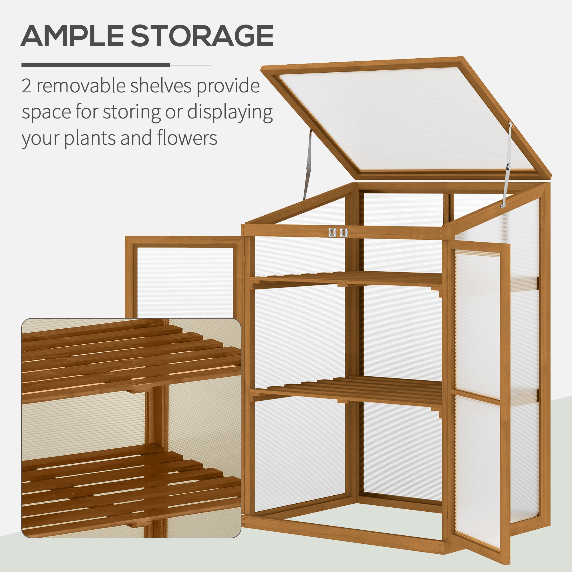 Cold Frame Greenhouse Small Mini Planter Box
